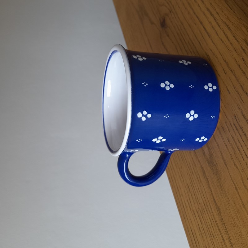 Kafáč 250 ml modrý